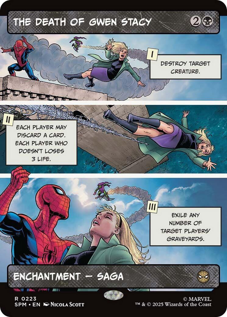 The Death of Gwen Stacy (Borderless) [Marvel's Spider-Man] | Game Master's Emporium (The New GME)