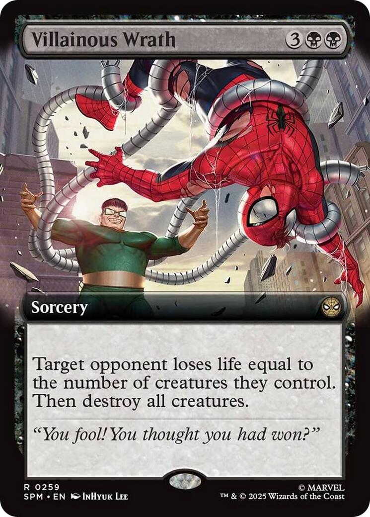 Villainous Wrath (Extended Art) [Marvel's Spider-Man] | Game Master's Emporium (The New GME)
