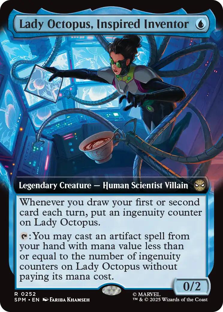 Lady Octopus, Inspired Inventor (Extended Art) [Marvel's Spider-Man] | Game Master's Emporium (The New GME)