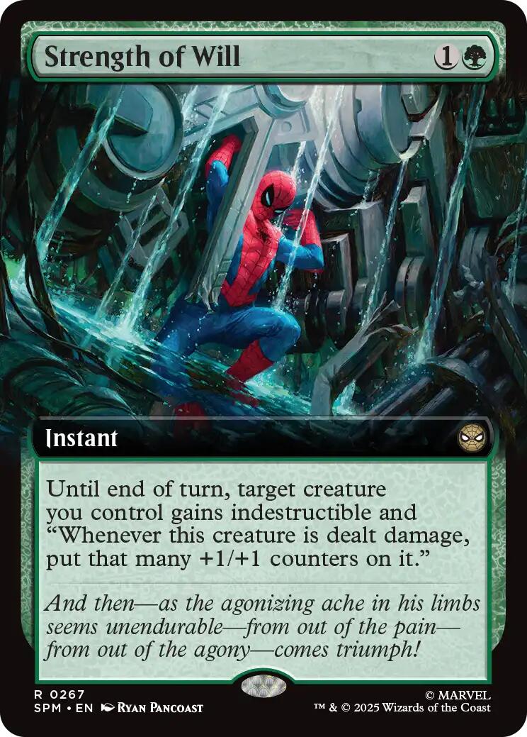 Strength of Will (Extended Art) [Marvel's Spider-Man] | Game Master's Emporium (The New GME)