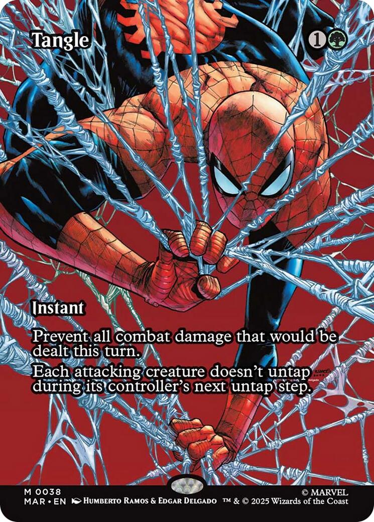 Tangle (Borderless) [Marvel's Spider-Man: Eternal-Legal] | Game Master's Emporium (The New GME)