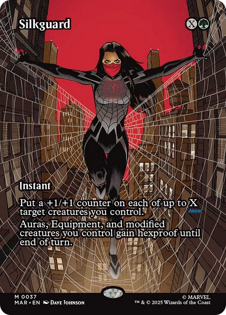Silkguard (Borderless) [Marvel's Spider-Man: Eternal-Legal] | Game Master's Emporium (The New GME)