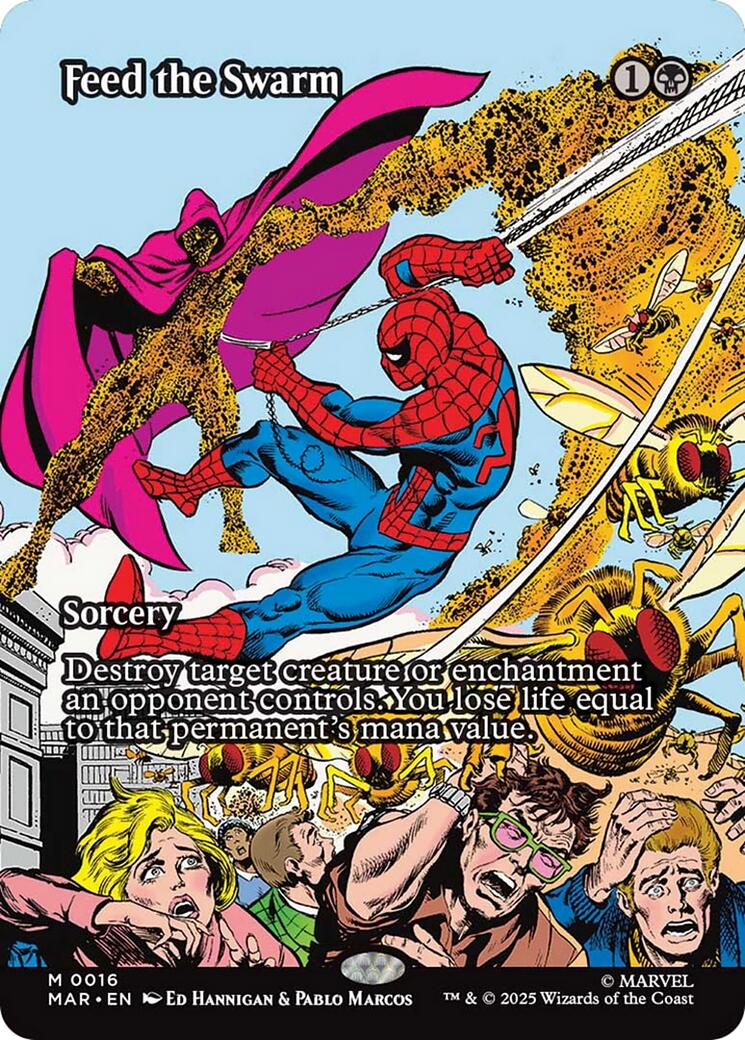Feed the Swarm (Borderless) [Marvel's Spider-Man: Eternal-Legal] | Game Master's Emporium (The New GME)