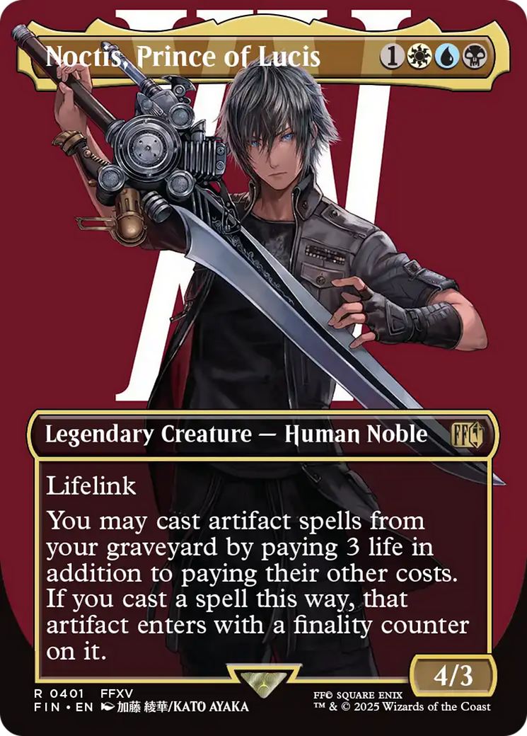 Noctis, Prince of Lucis (Borderless) [FINAL FANTASY] | Game Master's Emporium (The New GME)