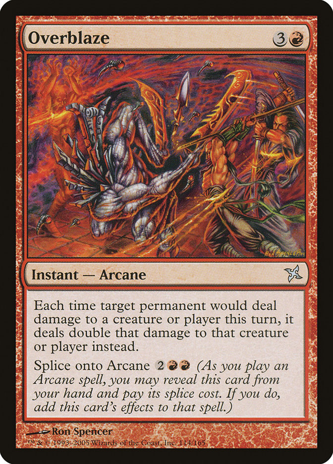 Overblaze [Betrayers of Kamigawa] | Game Master's Emporium (The New GME)