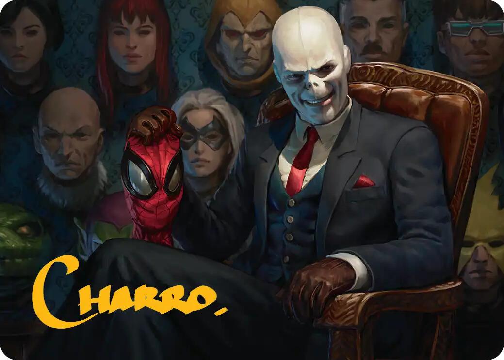 Chameleon, Master of Disguise Art Card (Gold-Stamped Signature) [Marvel's Spider-Man Art Series] | Game Master's Emporium (The New GME)