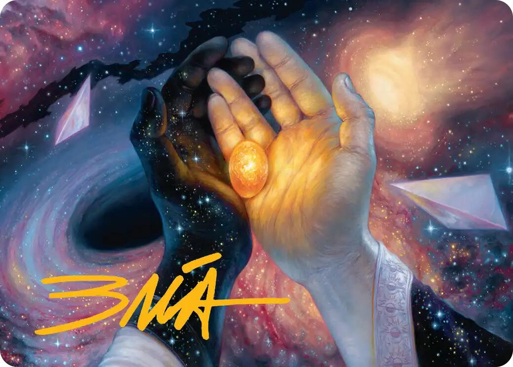 The Soul Stone Art Card (Gold-Stamped Signature) [Marvel's Spider-Man Art Series] | Game Master's Emporium (The New GME)