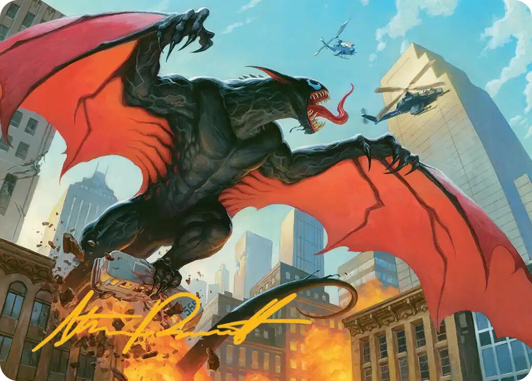 Grendel, Spawn of Knull Art Card (Gold-Stamped Signature) [Marvel's Spider-Man Art Series] | Game Master's Emporium (The New GME)