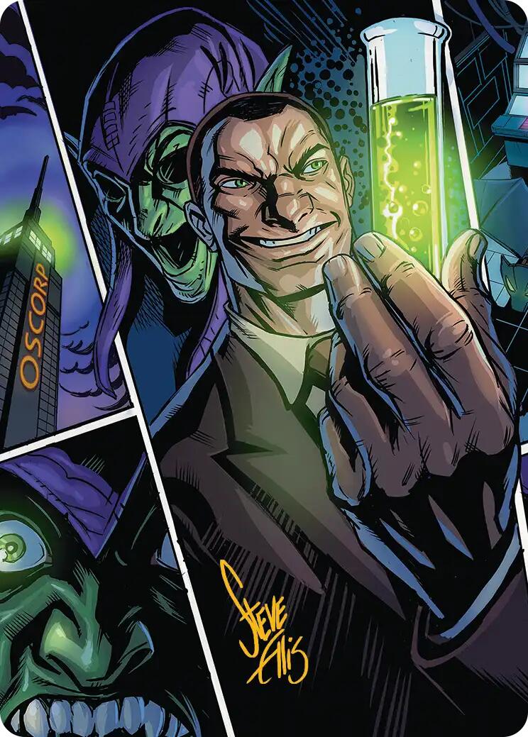 Norman Osborn Art Card (Gold-Stamped Signature) [Marvel's Spider-Man Art Series] | Game Master's Emporium (The New GME)