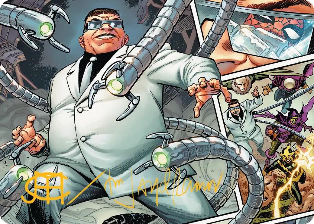 Doctor Octopus, Master Planner Art Card (48/54) (Gold-Stamped Signature) [Marvel's Spider-Man Art Series] | Game Master's Emporium (The New GME)