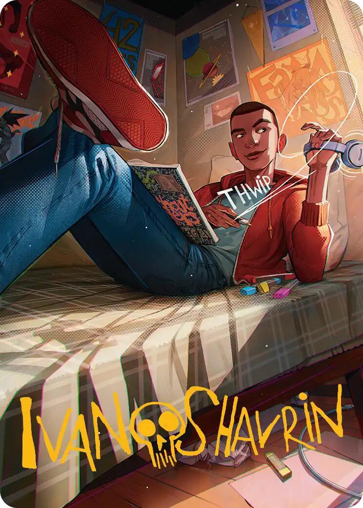 Miles Morales Art Card (Gold-Stamped Signature) [Marvel's Spider-Man Art Series] | Game Master's Emporium (The New GME)