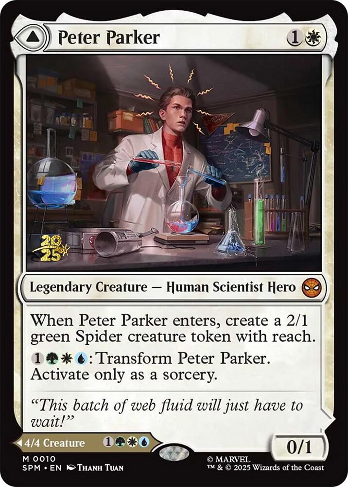 Peter Parker // Amazing Spider-Man [Marvel's Spider-Man Prerelease Promos] | Game Master's Emporium (The New GME)
