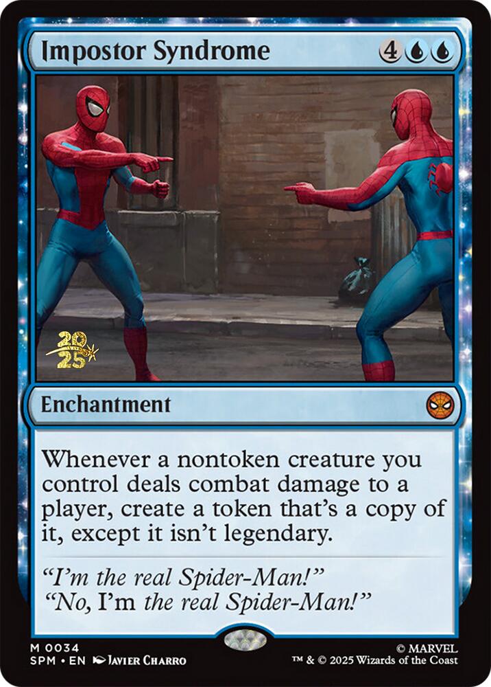 Impostor Syndrome [Marvel's Spider-Man Prerelease Promos] | Game Master's Emporium (The New GME)