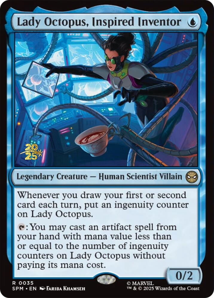 Lady Octopus, Inspired Inventor [Marvel's Spider-Man Prerelease Promos] | Game Master's Emporium (The New GME)