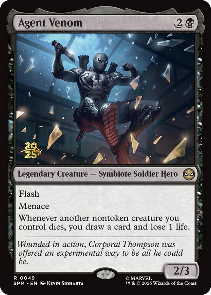 Agent Venom [Marvel's Spider-Man Prerelease Promos] | Game Master's Emporium (The New GME)