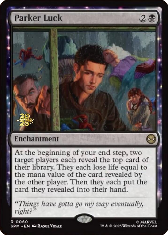 Parker Luck [Marvel's Spider-Man Prerelease Promos] | Game Master's Emporium (The New GME)