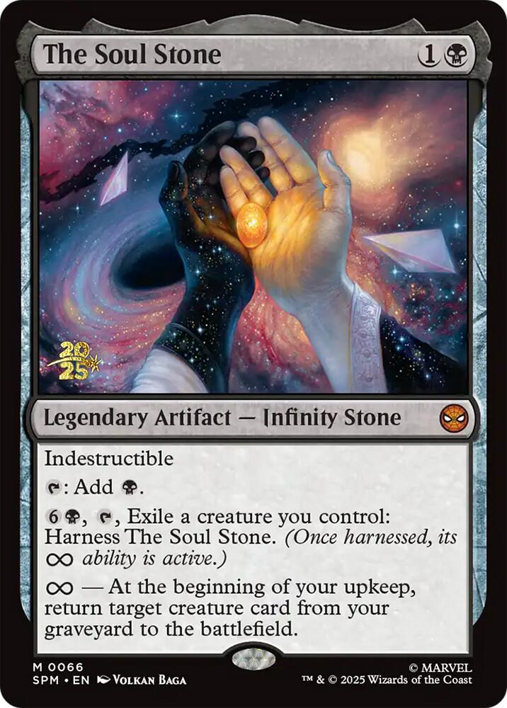 The Soul Stone [Marvel's Spider-Man Prerelease Promos] | Game Master's Emporium (The New GME)