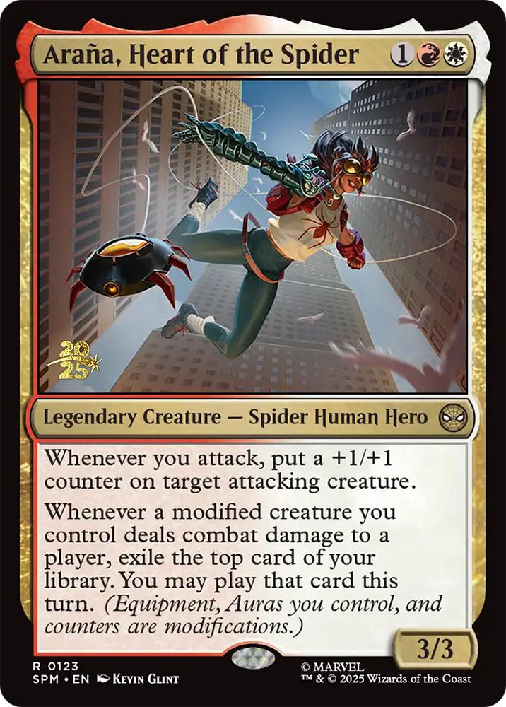 Arana, Heart of the Spider [Marvel's Spider-Man Prerelease Promos] | Game Master's Emporium (The New GME)