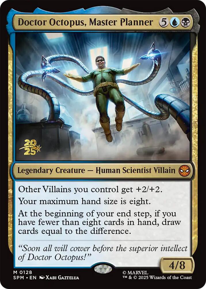 Doctor Octopus, Master Planner [Marvel's Spider-Man Prerelease Promos] | Game Master's Emporium (The New GME)