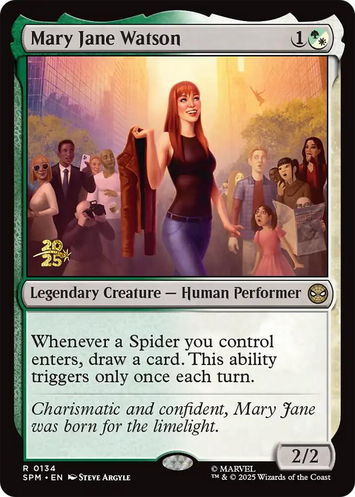 Mary Jane Watson [Marvel's Spider-Man Prerelease Promos] | Game Master's Emporium (The New GME)