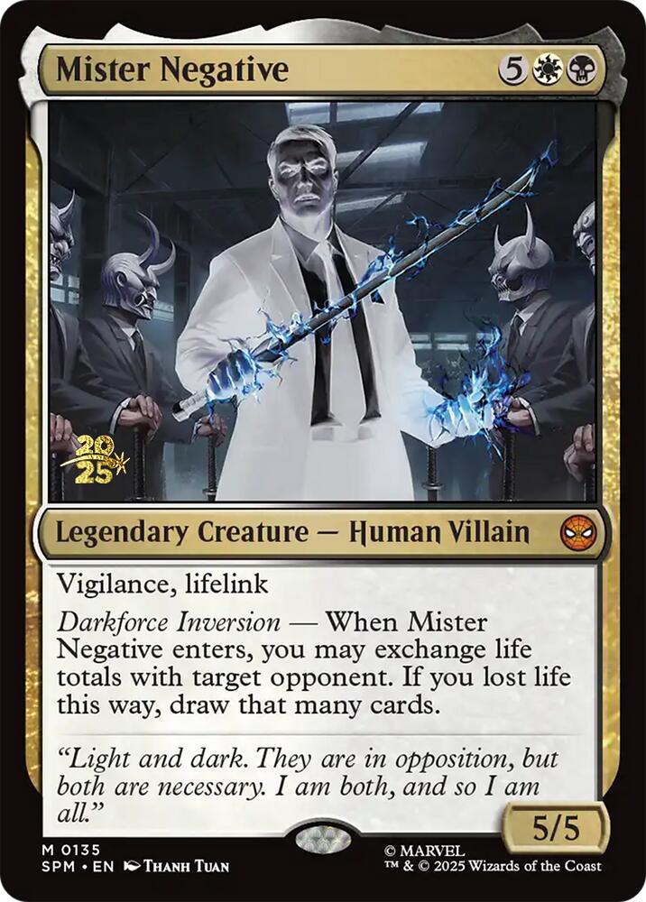 Mister Negative [Marvel's Spider-Man Prerelease Promos] | Game Master's Emporium (The New GME)