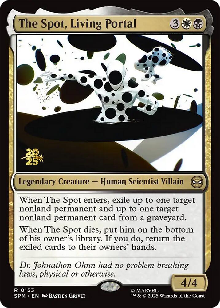 The Spot, Living Portal [Marvel's Spider-Man Prerelease Promos] | Game Master's Emporium (The New GME)