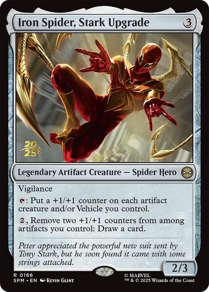 Iron Spider, Stark Upgrade [Marvel's Spider-Man Prerelease Promos] | Game Master's Emporium (The New GME)