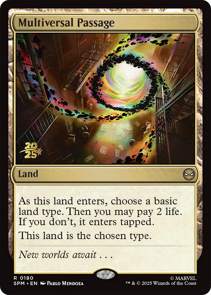 Multiversal Passage [Marvel's Spider-Man Prerelease Promos] | Game Master's Emporium (The New GME)