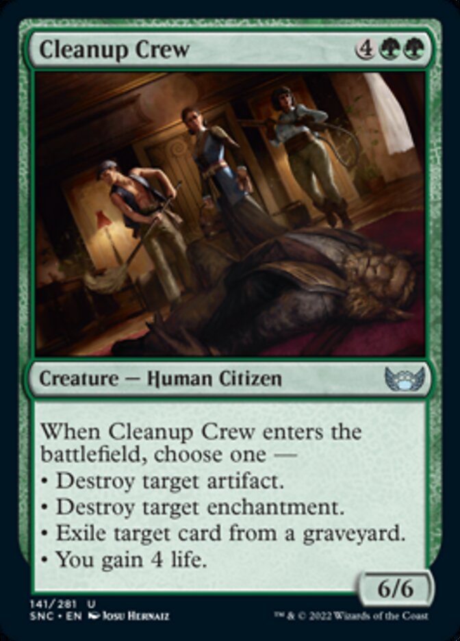 Cleanup Crew [Streets of New Capenna] | Game Master's Emporium (The New GME)