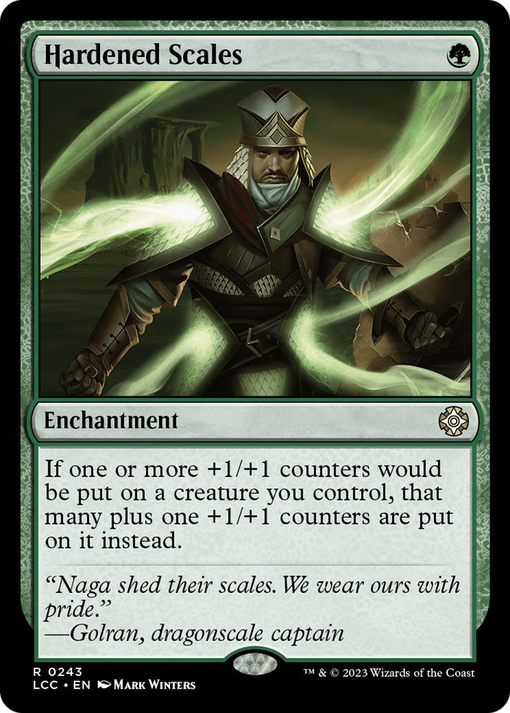 Hardened Scales [The Lost Caverns of Ixalan Commander] | Game Master's Emporium (The New GME)