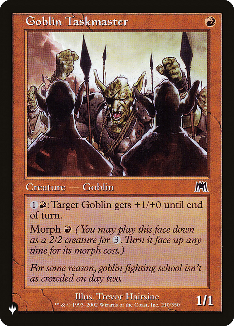 Goblin Taskmaster [The List] | Game Master's Emporium (The New GME)