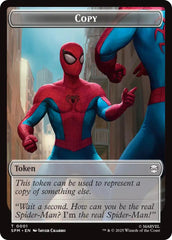 Copy // Human Citizen Double-Sided Token [Marvel's Spider-Man Tokens] | Game Master's Emporium (The New GME)