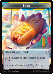 Food // Robot Double-Sided Token [Marvel's Spider-Man Tokens] | Game Master's Emporium (The New GME)