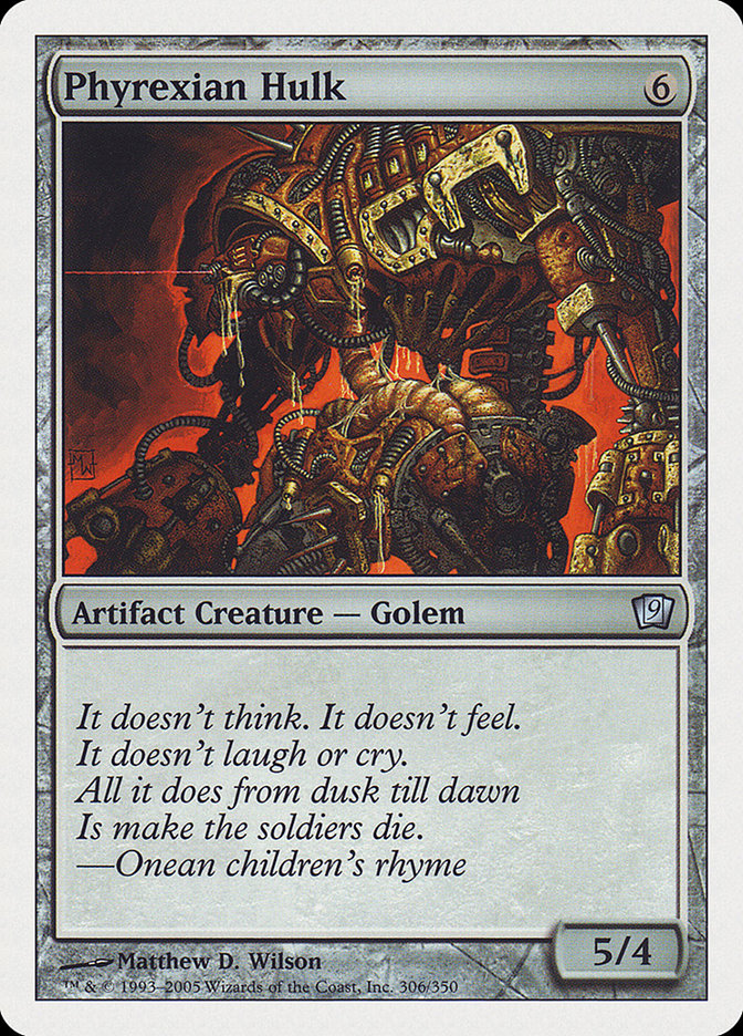 Phyrexian Hulk [Ninth Edition] | Game Master's Emporium (The New GME)