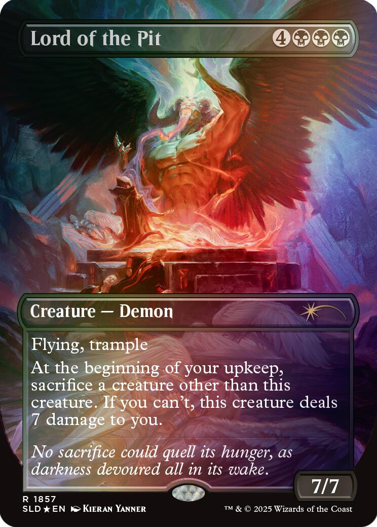 Lord of the Pit (Rainbow Foil) [Secret Lair Drop Series] | Game Master's Emporium (The New GME)