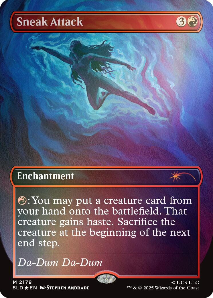 Sneak Attack (Rainbow Foil) [Secret Lair Drop Series] | Game Master's Emporium (The New GME)