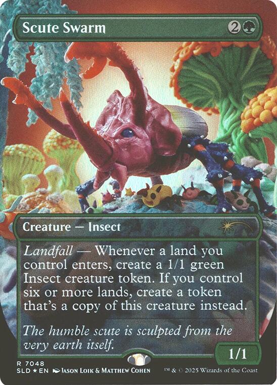 Scute Swarm (Rainbow Foil) [Secret Lair Drop Series] | Game Master's Emporium (The New GME)