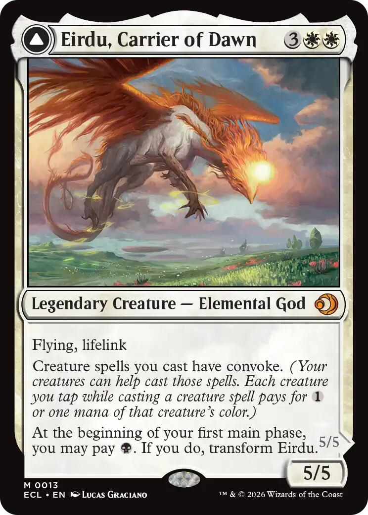 Eirdu, Carrier of Dawn [Lorwyn Eclipsed] | Game Master's Emporium (The New GME)