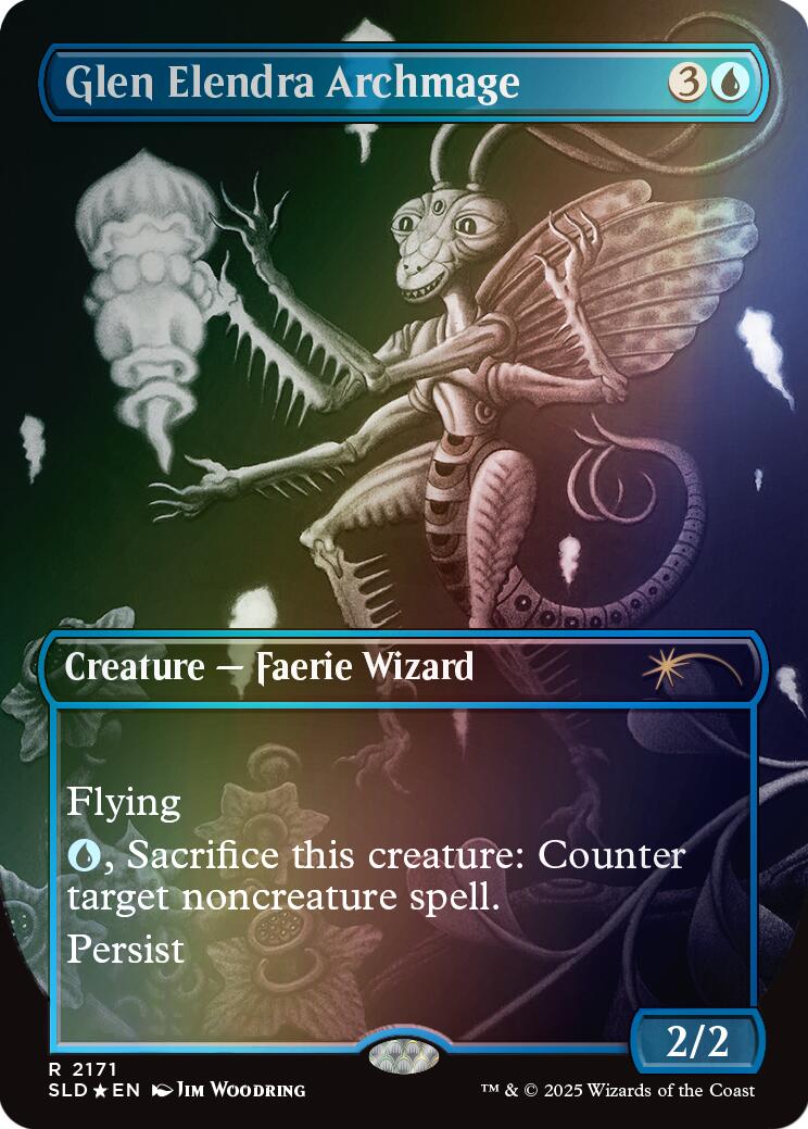 Glen Elendra Archmage (2171) (Rainbow Foil) [Secret Lair Drop Series] | Game Master's Emporium (The New GME)
