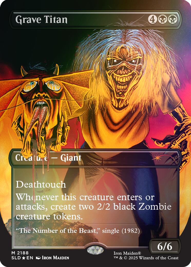Grave Titan (2188) (Rainbow Foil) [Secret Lair Drop Series] | Game Master's Emporium (The New GME)