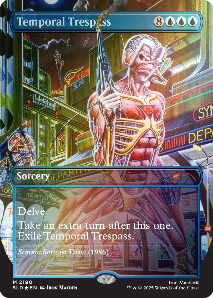 Temporal Trespass (Rainbow Foil) [Secret Lair Drop Series] | Game Master's Emporium (The New GME)