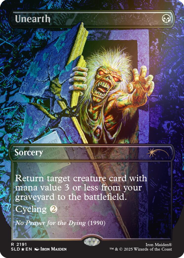 Unearth (Rainbow Foil) [Secret Lair Drop Series] | Game Master's Emporium (The New GME)