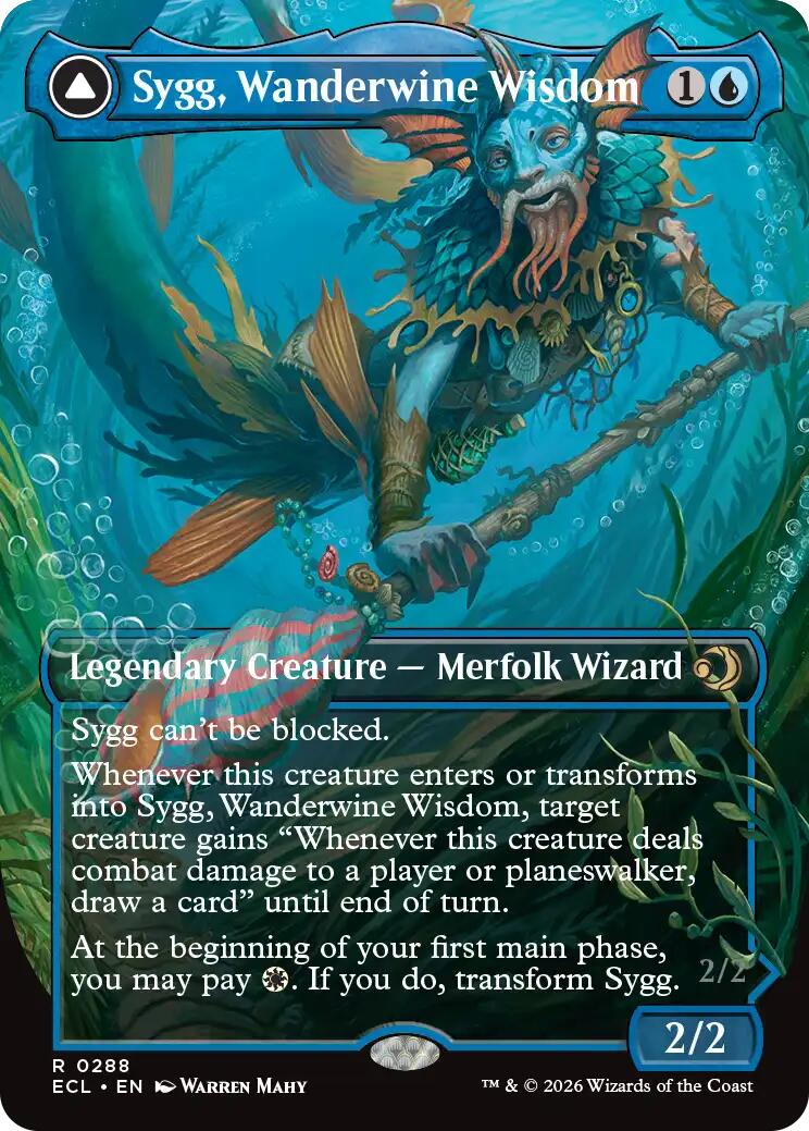 Sygg, Wanderwine Wisdom (Borderless) [Lorwyn Eclipsed] | Game Master's Emporium (The New GME)