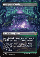 Overgrown Tomb (Borderless) [Lorwyn Eclipsed] | Game Master's Emporium (The New GME)