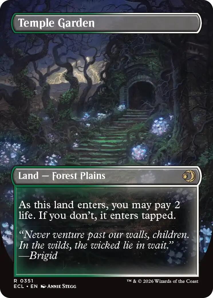 Temple Garden (Borderless) [Lorwyn Eclipsed] | Game Master's Emporium (The New GME)