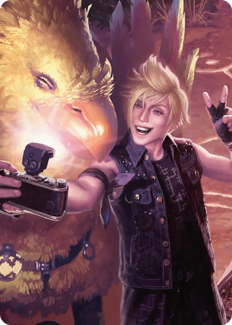 Flash Photography Scene Art Card [FINAL FANTASY Art Series] | Game Master's Emporium (The New GME)