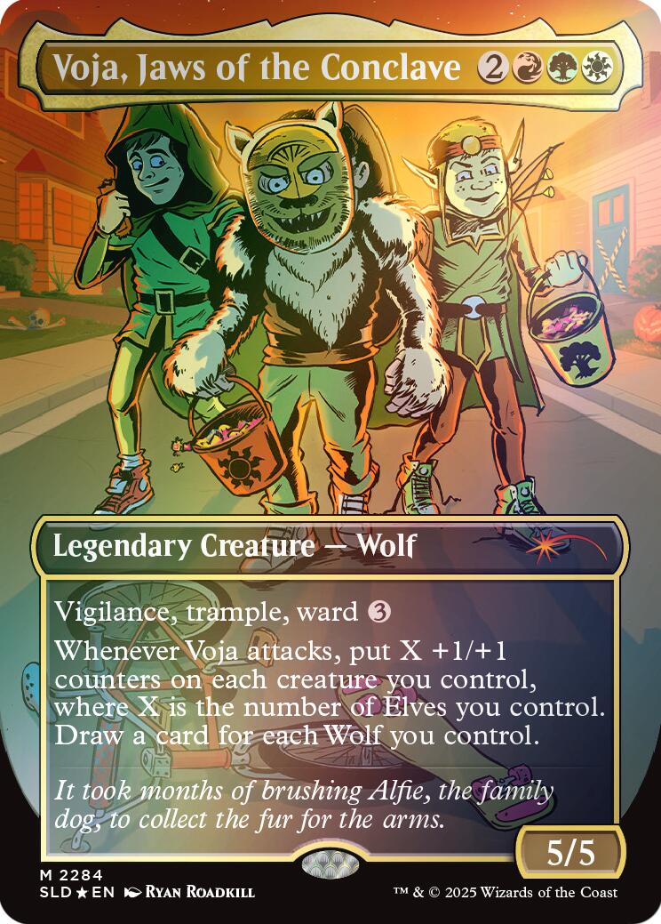 Voja, Jaws of the Conclave (Rainbow Foil) [Secret Lair Drop Series] | Game Master's Emporium (The New GME)