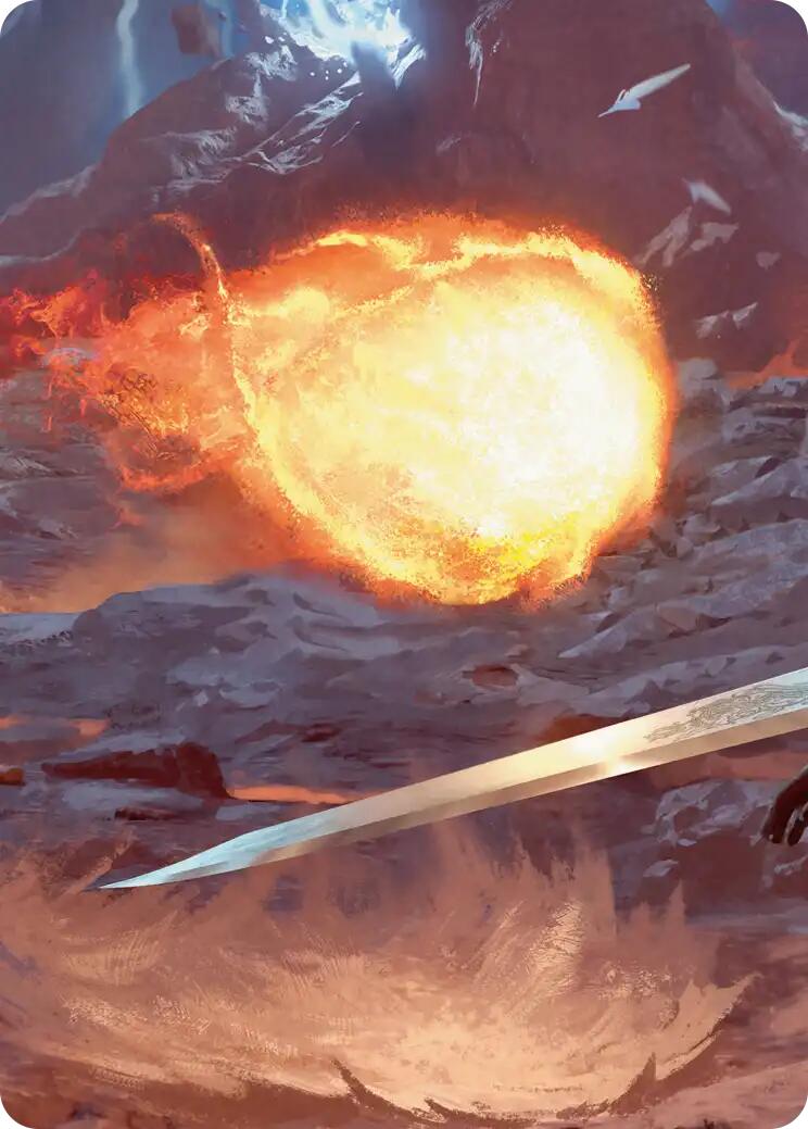 Duelist's Flame Scene Art Card [FINAL FANTASY Art Series] | Game Master's Emporium (The New GME)
