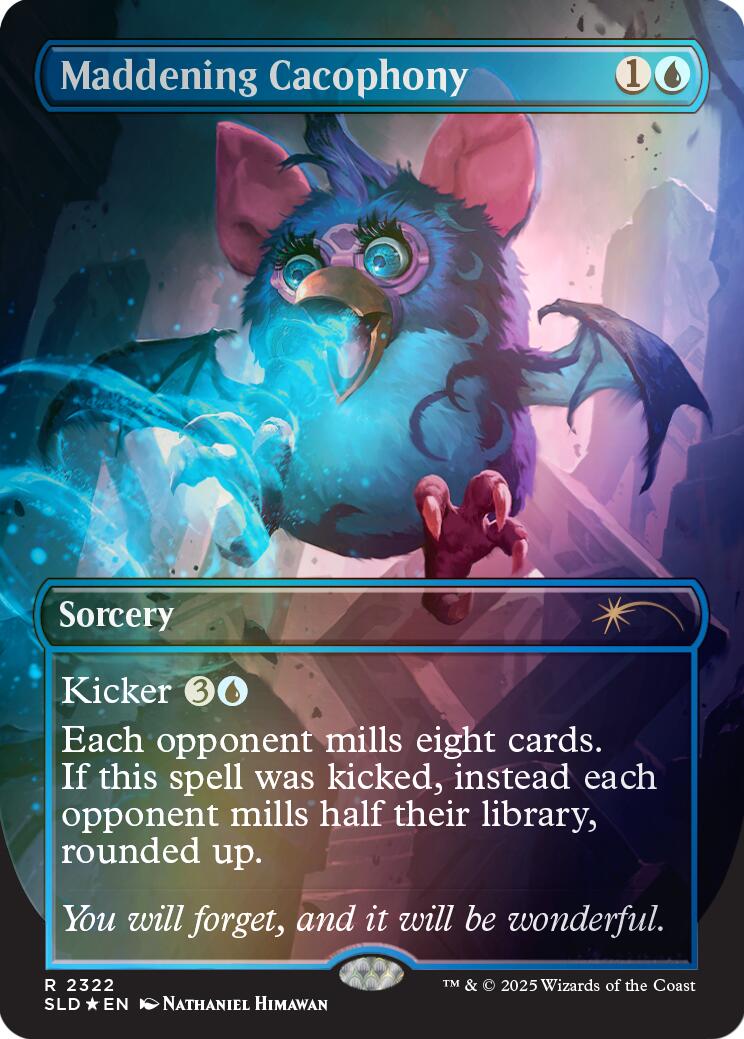 Maddening Cacophony (Rainbow Foil) [Secret Lair Drop Series] | Game Master's Emporium (The New GME)