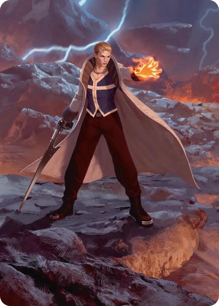 Seifer, Balamb Rival Scene Art Card [FINAL FANTASY Art Series] | Game Master's Emporium (The New GME)